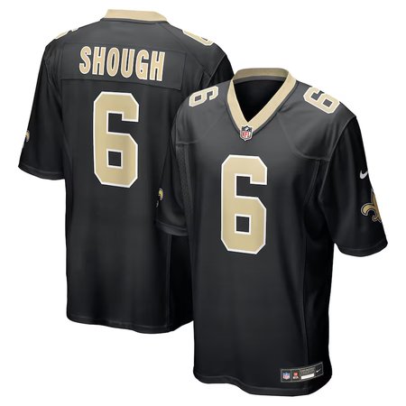 03e70e3a9ef8fb9717a50ed93eaf690a.jpeg Men's New Orleans Saints #6 Tyler Shough Black Game Jersey