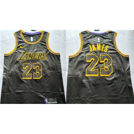 0732763846361cfb230e7230b4e88916.jpeg Men's Los Angeles Lakers #23 LeBron James Black Stitched Basketball Jersey ZN09
