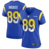 Women's Los Angeles Rams Tyler Higbee Royal Game Player Jersey