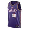 Unisex Phoenix Suns #35 Kevin Durant Purple 2024/25 Swingman City Edition Player Jersey