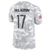 Men's Washington Commanders #17 Terry McLaurin Arctic Camo 2024 Salute to Service Limited Jersey