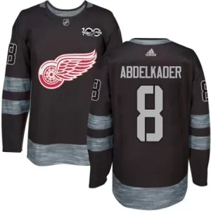 0f99b3b3aaf5a96cf8c94adee29b8de2.webp Red Wings #8 Justin Abdelkader Black 1917-2017 100th Anniversary Stitched NHL Jersey