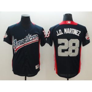 American League #28 J.D. Martinez Navy 2018 MLB All-Star Game Home Run Derby Jersey JM5F