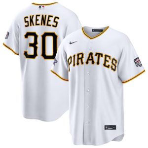 Men's Pittsburgh Pirates #30 Paul Skenes Nike White 2026 All-Star Game Replica Jersey