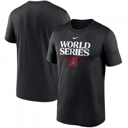 Men's Arizona Diamondbacks Black 2023 World Series Collection Dugout T-Shirt TVB8