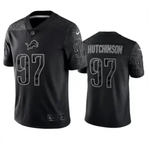 164080820f97b8a9476d5be41bf63819.webp Men's Detroit Lions #97 Aidan Hutchinson Black Reflective Stitched Jersey