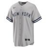 Men's New York Yankees #99 Aaron Judge  Gray Big & Tall Road Replica Player Jersey