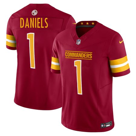 170d887c643dee549c320a40564652a9.jpeg Men's Washington Commanders #5 Jayden Daniels Burgundy 2024 NFL Draft First Round Pick Player F.U.S.E. Vapor Untouchable Limited Stitched Football Jersey