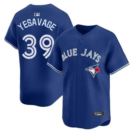Men's Toronto Blue Jays #39 Trey Yesavage  Powder Royal Alternate Limited Jersey