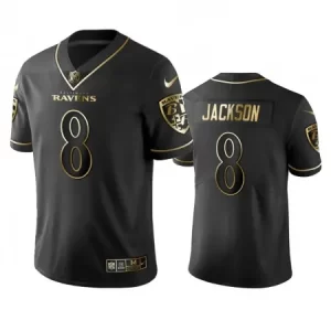 19f4750483719cf0aaaf962dfe542ea9.webp Men's Baltimore Ravens #8 Lamar Jackson Black 2019 Golden Edition Limited Stitched NFL Jersey