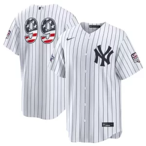 Youth New York Yankees #99 Aaron Judge Nike White 2026 All-Star Edition Stars & Stripes Stadium Jersey