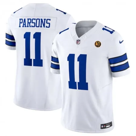 201c86fb3304de131edb75aa809fe15f.webp Men's Dallas Cowboys #11 Micah Parsons White2023 F.U.S.E. With John Madden Patch Vapor Limited Stitched Football Jersey