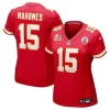 202e300df971f808ad99cfc1c53ed004.webp Women's Kansas City Chiefs #15 Patrick Mahomes Red Super Bowl LIX Game Jersey