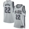 Unisex Orlando Magic #22 Franz Wagner Silver 2024/25 Swingman City Edition Player Jersey