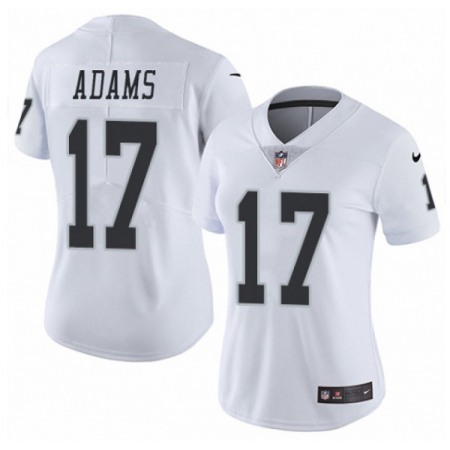 22b1dbdfb69bad1c0c415d28c03a7692.jpeg Women's Las Vegas Raiders #17 Davante Adams White Vapor Untouchable Limited Stitched Jersey(Run Small)