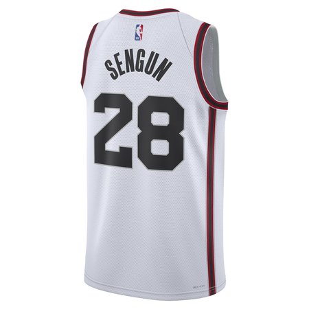Unisex Houston Rockets #28 Alperen Sengun White 2024/25 City Edition Swingman Player Jersey