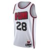 Unisex Houston Rockets #28 Alperen Sengun White 2024/25 City Edition Swingman Player Jersey