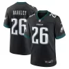 Saquon Barkley Philadelphia Eagles Nike White Game Jersey - White/Black/Green/Kelly Green