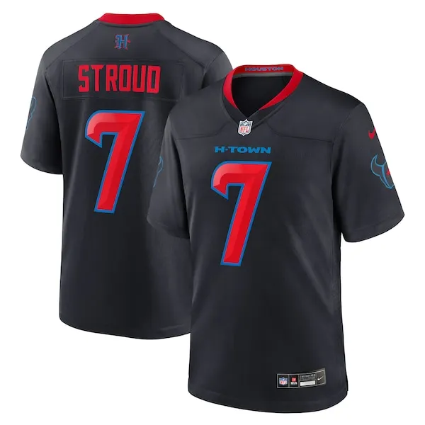 C.J. Stroud Houston Texans Nike 2nd Alternate Game Jersey - Navy C.J. Stroud Houston Texans Nike 2nd Alternate Game Jersey - Navy