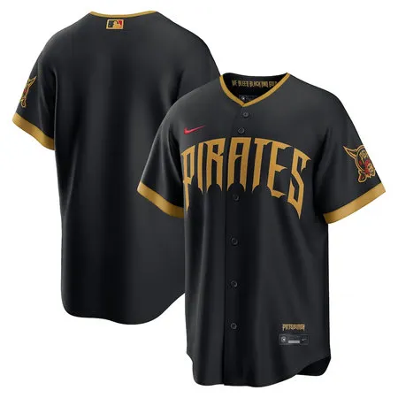 Youth Pittsburgh Pirates Nike Black 2026 City Connect Stadium Jersey RJ2V