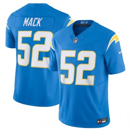 2e7c95817706e4231c32bc4499fd5de5.webp Men's Los Angeles Chargers #52 Khalil Mack Blue 2023 F.U.S.E. Vapor Untouchable Limited Stitched Jersey