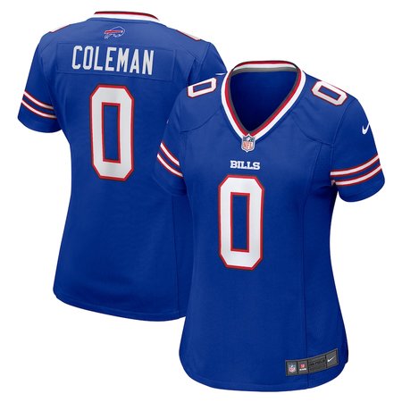 Women's Buffalo Bills #0 Keon Coleman Royal Game Jersey