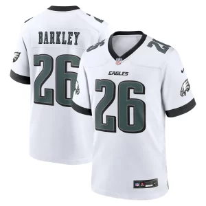 Saquon Barkley Philadelphia Eagles Nike Alternate Game Jersey - Black/Green/Kelly Green/White