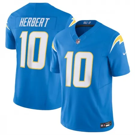 3fd3858758b3fcf790dd0c1aa465332b.webp Men's Los Angeles Chargers #10 Justin Herbert Blue 2023 F.U.S.E. Vapor Untouchable Limited Stitched Jersey