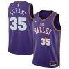 Unisex Phoenix Suns #35 Kevin Durant Purple 2024/25 Swingman City Edition Player Jersey