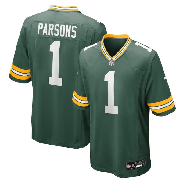 Micah Parsons Green Bay Packers Nike Game Jersey - Green