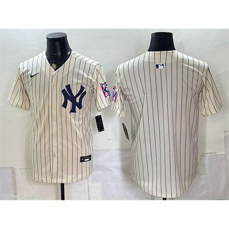 Men's New York Yankees Cream 2026 Field of Dreams Stadium Baseball Jersey