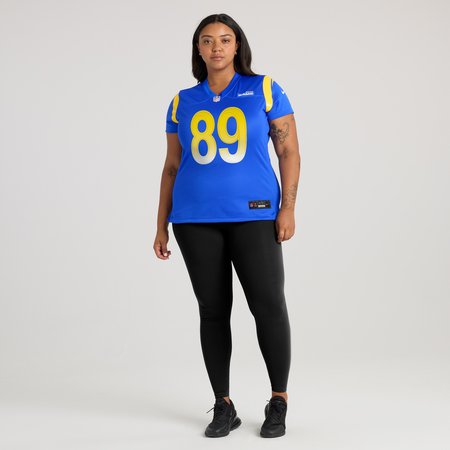 Women's Los Angeles Rams Tyler Higbee Royal Game Player Jersey