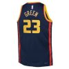 Youth Golden State Warriors #23 Draymond Green Navy 2024/25 Swingman City Edition Player Jersey