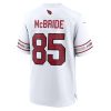 Men's Arizona Cardinals #85 Trey McBride  White Game Jersey