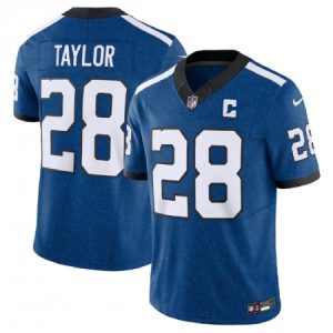 531e3256c55d78a27db5bcf8c8d4d5c6.jpeg Men's Indianapolis Colts #28 Jonathan Taylor Royal 2023 F.U.S.E. Indiana Nights Limited Stitched Football Jersey