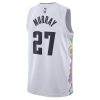 Unisex Denver Nuggets #27 Jamal Murray White 2024/25 Swingman City Edition Player Jersey