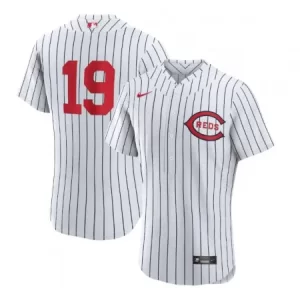 Men's Cincinnati Reds #19 Joey Votto 2022 White Field of Dreams Stitched Baseball Jersey XIIT
