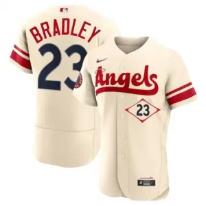 Men's Los Angeles Angels #23 Archie Bradley 2022 Cream City Connect Flex Base Stitched Jersey KRRQ