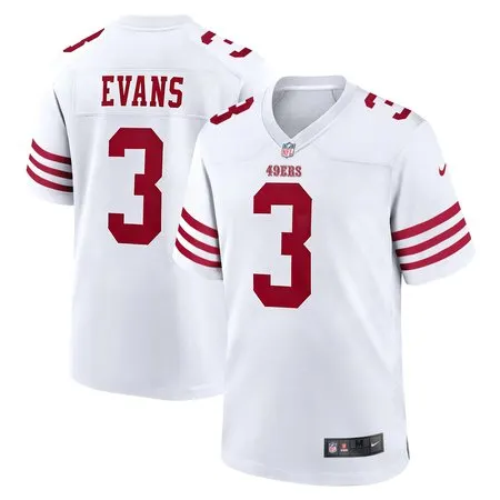 570a4815232576f5c17008f14de254e8.webp Men's San Francisco 49ers #3 Mike Evans White Game Jersey