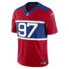 Men's New York Giants #97 Dexter Lawrence II Century Red Alternate Vapor F.U.S.E. Limited Jersey