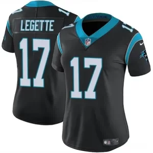 5c64d1b04324217e943788ded2e1a8e6.webp Women's Carolina Panthers #17 Xavier Legette Black 2024 Draft Vapor Stitched Jersey(Run Small)
