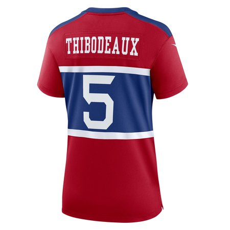 Women's New York Giants #5 Kayvon Thibodeaux Century Red Alternate Player Game Jersey