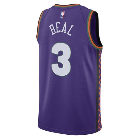 Unisex Phoenix Suns #3 Bradley Beal Purple 2024/25 Swingman City Edition Player Jersey