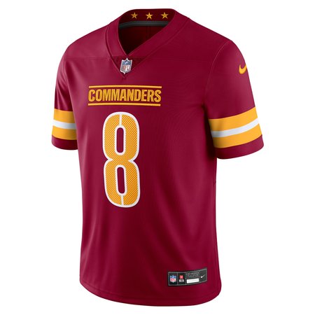 Men's Washington Commanders #8 Brian Robinson Jr. Burgundy Vapor Untouchable Limited Jersey