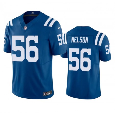 607c89691fd86ed63a5dfb75c537ef97.jpeg Men's Indianapolis Colts #56 Quenton Nelson Blue 2023 F.U.S.E Vapor Untouchable Stitched Football Jersey
