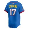 Men's National League #17 Shohei Ohtani  Blue 2025 All-Star Edition Limited Player Jersey