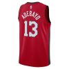 6509284e7c06439b8400370c8ddbdad9.jpeg Unisex Miami Heat Bam Adebayo Red 2024/25 Swingman Player Jersey - City Edition