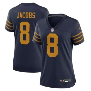 692cd45c6e1fb852ef6875233edc4828.webp Women's Green Bay Packers #8 Josh Jacobs Navy The 1923 Classic Game Jersey