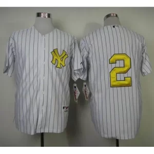 6971b2778981b3aefcdf47d40c9020a4.webp Yankees #2 Derek Jeter White Fashion Gold w/Commemorative Retirement Patch Stitched MLB Jersey RDAD