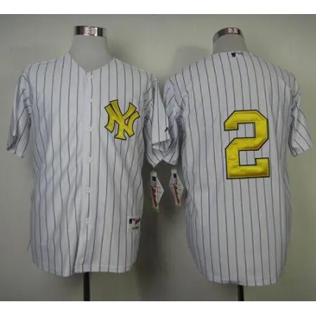 6971b2778981b3aefcdf47d40c9020a4.webp Yankees #2 Derek Jeter White Fashion Gold w/Commemorative Retirement Patch Stitched MLB Jersey RDAD